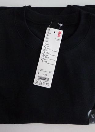 Бавовняний світшот uniqlo3 фото