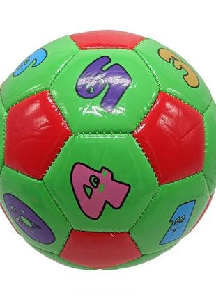 М'яч футбольний дитячий цифри 2029m розмір no 2 діаметр 14 см найкраща ціна на pokuponline