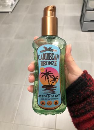 Caribbean bronze after-sun-gel,гель після засмаги,гель після загару