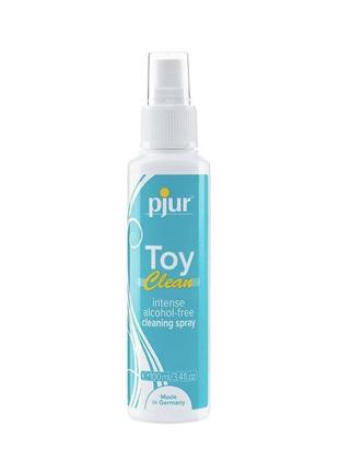 Очищувальний антибактеріальний спрей pjur toy для інтимних іграшок