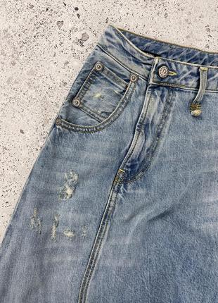 R13 blue twister jeans жіночі стильні джинси оригінал, helmut lang x versace3 фото