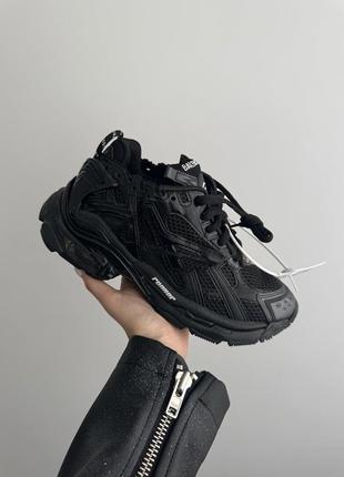 Стильні кросівки balenciaga runner black premium