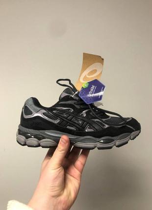 Кросівки asics gel-nyc graphite grey black