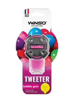 Ароматизатор для автомобиля winso tweeter — bubble gum 530840