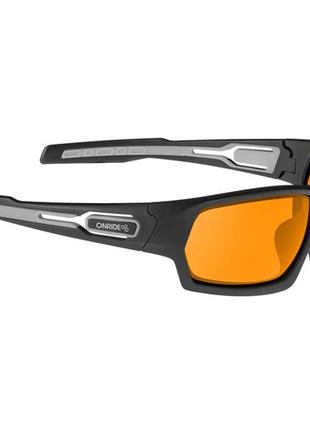 Очки onride point 20 матовый черный с линзами orange photochromic (57-17%)