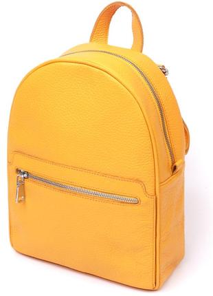 Практичний жіночий рюкзак shvigel 16306 жовтий