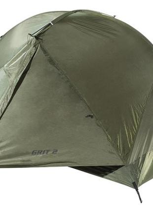 Палатка двухместная ferrino grit 2 olive green (91188loofr)