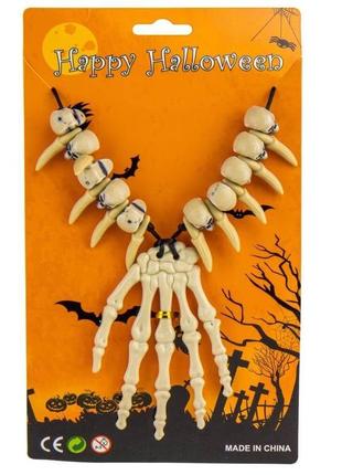 Декор на хеллоуин "ожерелье ведьмы"