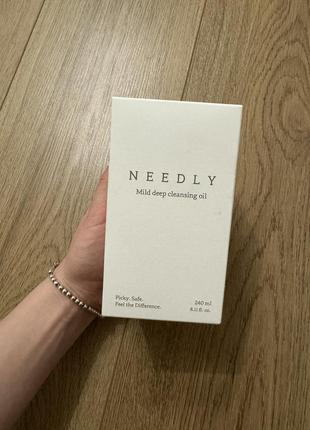 М'яка олія для глибокого очищення шкіри needly mild deep cleansing oil 240 ml