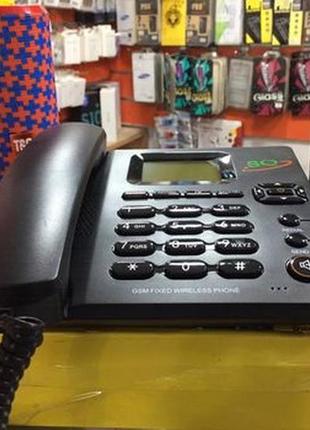 Sq ls 960 фиксированный беспроводной стационарный телефон белый gsm sms fm micro sd звукозапись две sim-карты3 фото