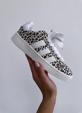 Кросівки adidas campus 00s “cream leopard”2