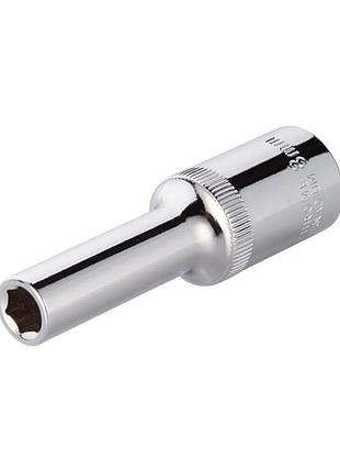 Головка шестигранна подовжена 1/2" 8*78 мм crv intertool et-0108