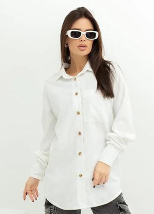 Жіночі сорочки issa plus sa-433  m білий
