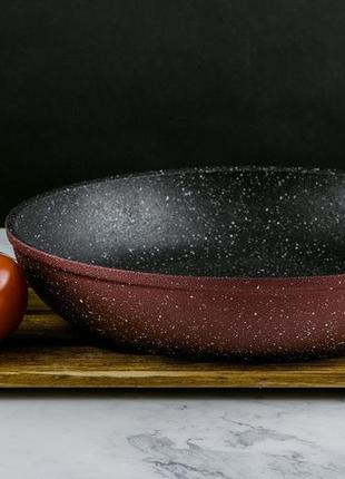 Сковорода универсальная peper cherry lava-stone pr-2109-20 20 см 28 (см)