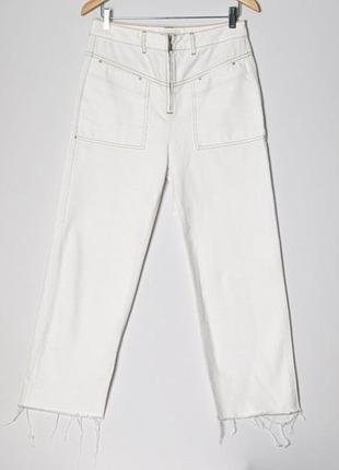 Молочні джинси ba&sh 🤍 вільний крій люкс денім bash paris7 фото