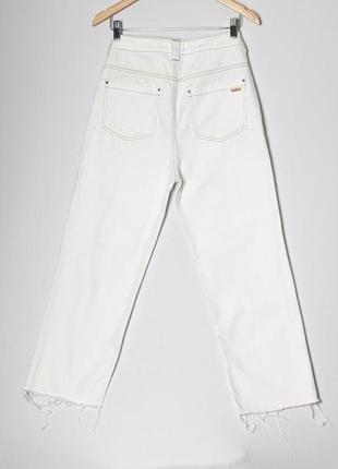 Молочные джинсы ba&amp;sh 🤍 свободный крой люкс деним bash paris8 фото