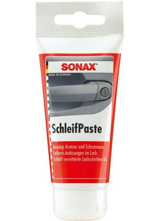 Шлифпаста для ручного удаления царапин sonax schleif paste, 75 мл