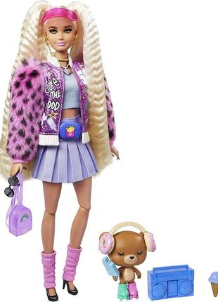Кукла барби модница экстра 8 блондинка с хвостиками barbie extra оригинал