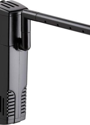 Внутрішній фільтр для акваріума nicrew, багатофункціональний занурювальний фільтр для подачі, система аерації