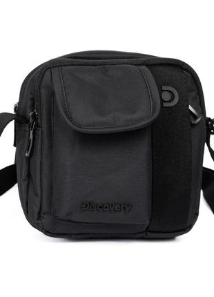 Малая повседневная плечевая сумка discovery downtown d00913-06 черный
