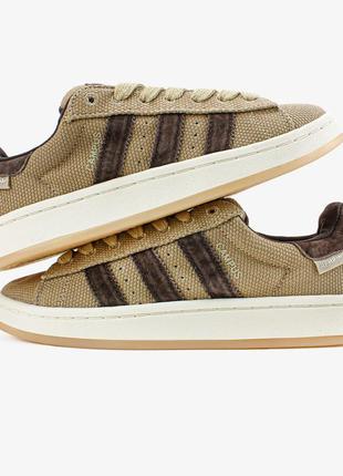 Мужские кроссовки adidas campus 00s buy hemp dark brown 41-42-43-44-45