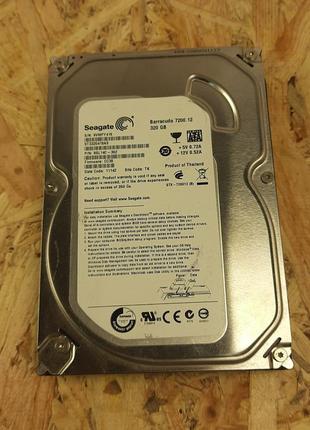 Жорсткий диск seagate barracuda 320gb  б/в (unidial)