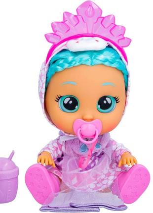 Интерактивная кукла cry babies kiss me princess elodie плачущий пупс край беби принцесса элоди плакса оригинал