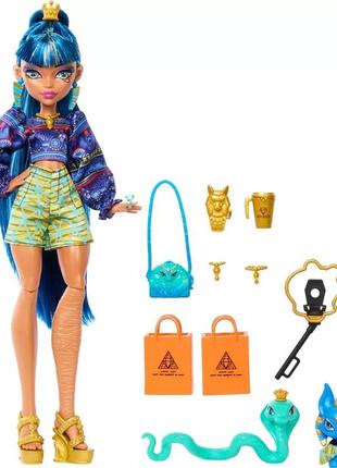 Кукла монстер хай клео де нил и два питомца monster high faboolous pets cleo de nile fashion оригинал