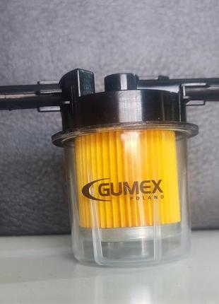Фильтр топливный gumex (с отстойником) таврия, славута карбюратор