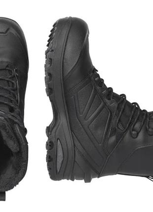 Ботинки salomon toundra forces cswp 10.5 черные (р.45)
