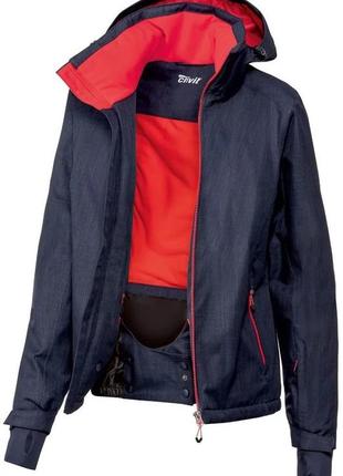 Термо-куртка мембранна (3000мм) для жінки crivit 335158 38,m темно-синій