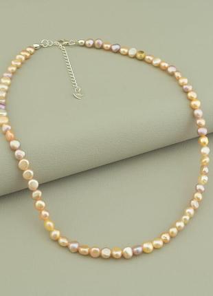Підвіска перлів срібло (925) 39 см.