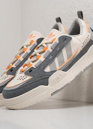 Мужские кроссовки adidas adi 2000 (сіро/білі)