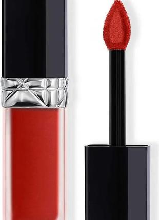 Жидкая помада для губ dior forever rouge liquid 741 - forever star