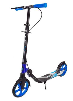 Самокат міський 2-колісний scooter extreme sk2437 (blue найкраща ціна на pokuponline