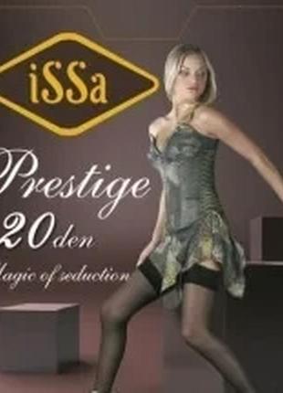 Колготки issa plus prestige20  1/2 антрацит