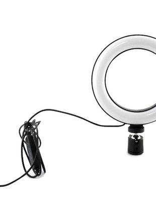 Лампа кільцева світлодіодна usb ring light діаметр 16 см
