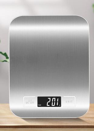 Кухонні електронні ваги до 10 кг з великим lcd-дисплеєм3 фото