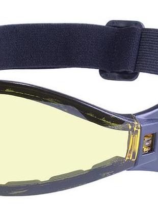 Окуляри захисні з ущільнювачем global vision z-33 (yellow) жовті