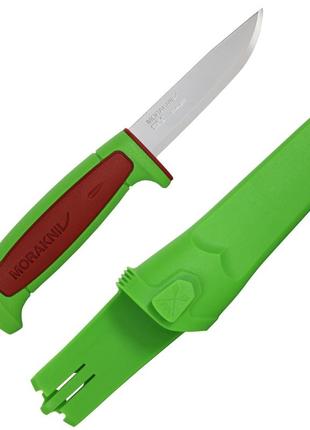 Нож morakniv basic 546 le 2024 (14282) ivy green/dala red