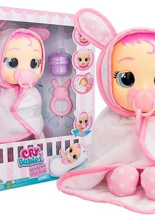 Интерактивная кукла плачущий пупс плакса кони cry babies newborn coney зайчик зайка оригинал