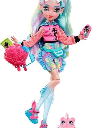 Лялька монстер хай лагуна блю monster high lagoona blue doll з аксесуарами та пір'ям оригінал