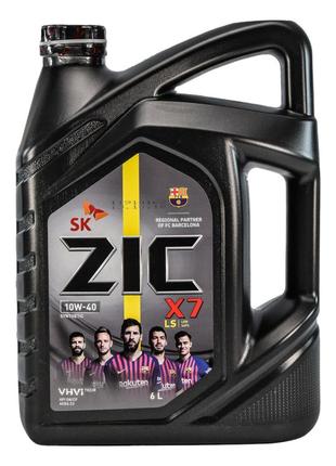 Моторне мастило zic x7 ls 10w-40 4 л.