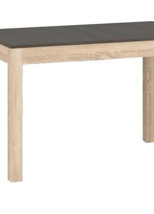 Кухонный стол не раздвижной наполеон мебель-сервис - ривера трюфель + дуб самоа