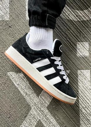 Чоловічі кросівки adidas campus 00s core black 40-42-43-44-45