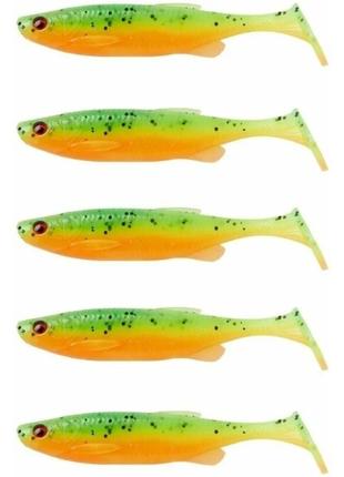 Силікон savage gear fat minnow t-tail 130 mm 20.0g firecracker (5 шт./пач.)1 фото