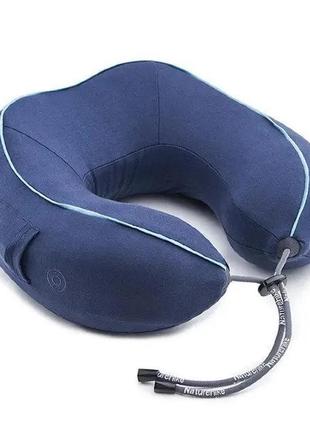 Массажная подушка naturehike vibrating massage pillow nh18z060-t navy blue