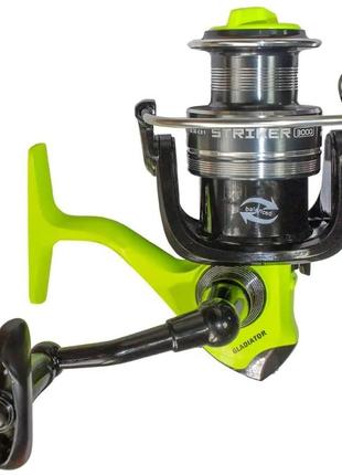 Котушка рибальська gladiator 5+1 striker 3000 striker3000fd