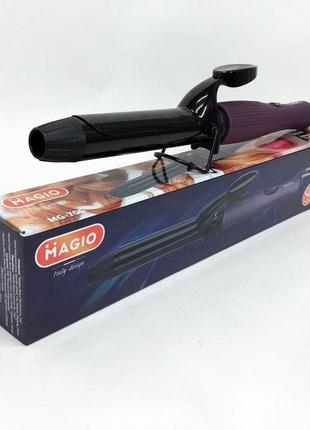 Плойка для локонів та утяжки волосся magio мg-706, сироватки для об'єму fz-755 кучерявого волосся