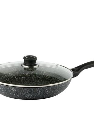 Сковорода з кришкою 30 см tiross ts 1288p